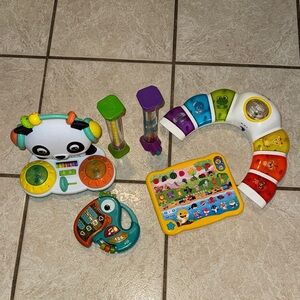 Colorful Kids Musical Toy Set / baby Einstein